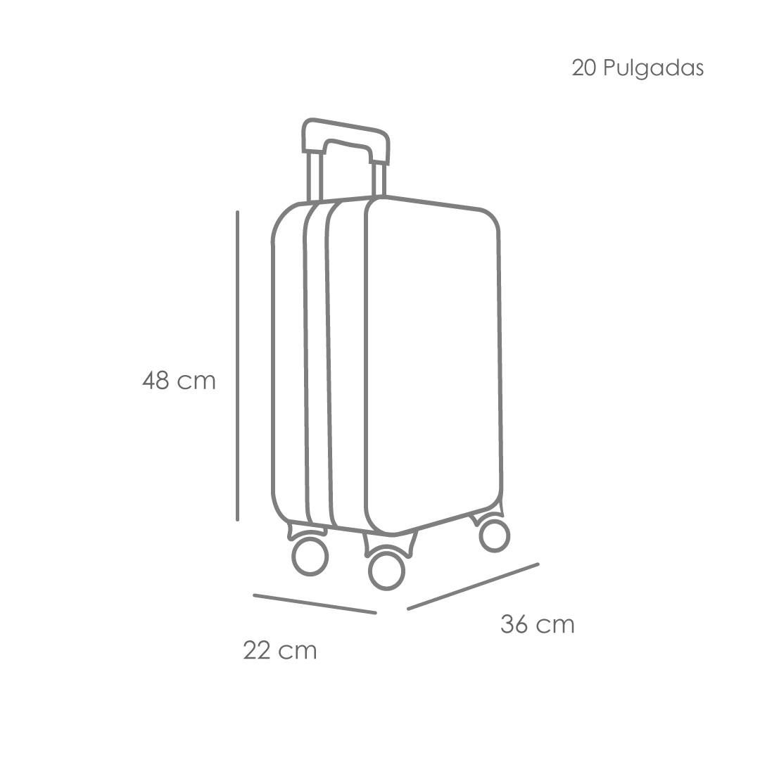 Maleta Jade 20''
